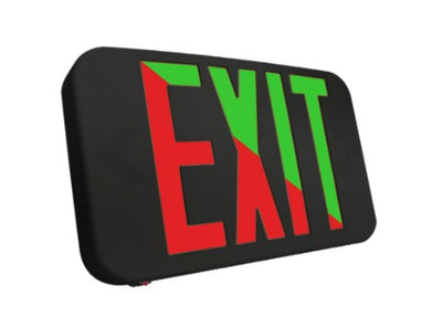 Westgate XTU-RG-EM-BK LED exit sign 1001K black